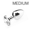 Generique Plug bijou Spolly Diamant 7 x 3.4 cm Medium